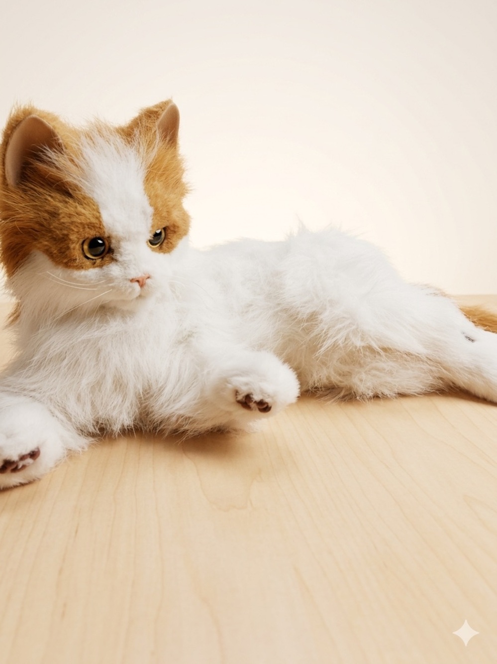Cat FurReal Plush Therapy Animatronic Companion Hasbro Furreal Friends Blonde